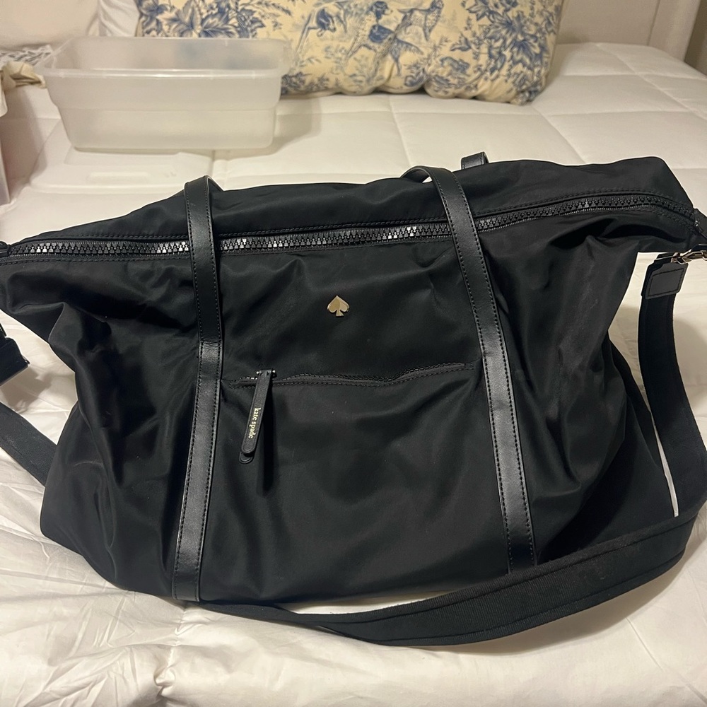 Kate Spade Black Nylon Shoulder Bag